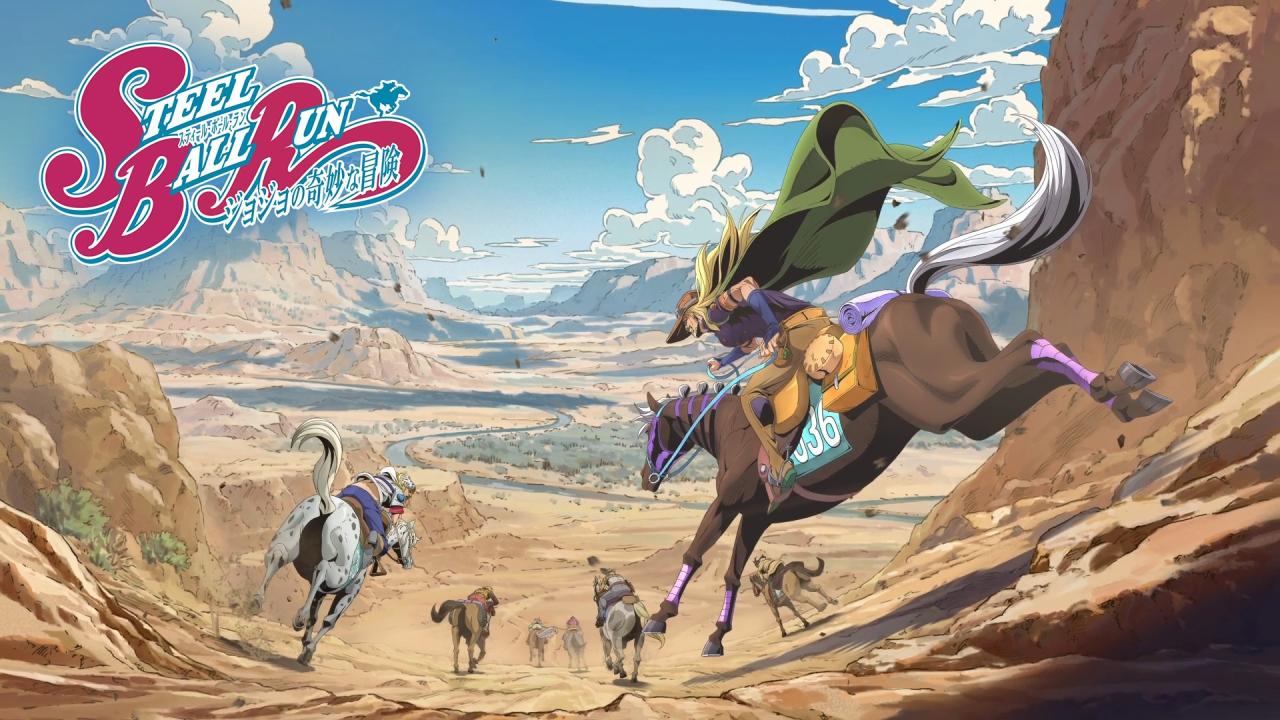 انمي JoJo Steel Ball Run الحلقة 4 الرابعة مترجمة HD